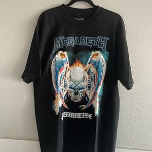 (NWT) Megadeath Graphic Adult T-Shirt (XL)